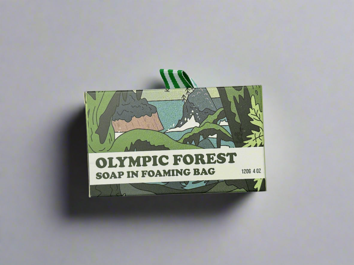 Olympic Forest Soap in Foaming Bag