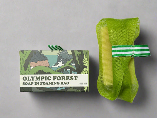Olympic Forest Soap in Foaming Bag