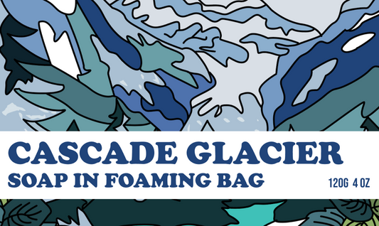 Cascade Glacier Soap in Foaming Bag