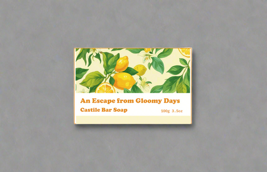 An Escape from Gloomy Days Bar Soap